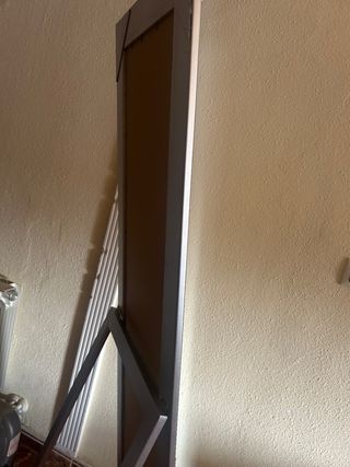 Specchio da terra Nordborg argentato