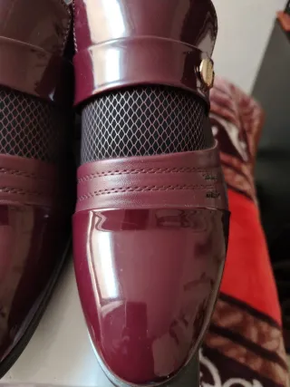 Zapatos de vestir hombre morado