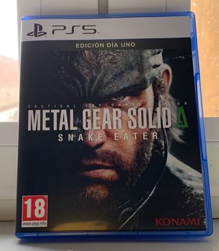 Metal Gear Solid A Snake Eater PS5 Edición Día Uno