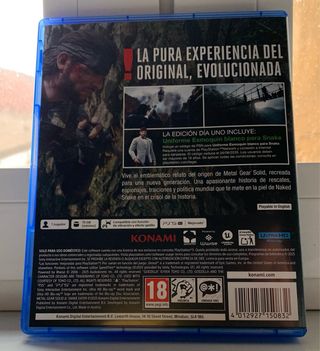 Metal Gear Solid A Snake Eater PS5 Edición Día Uno