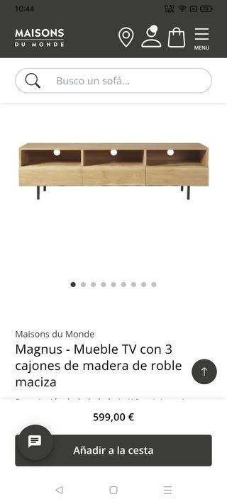 Mueble TV Maison du Monde Madera