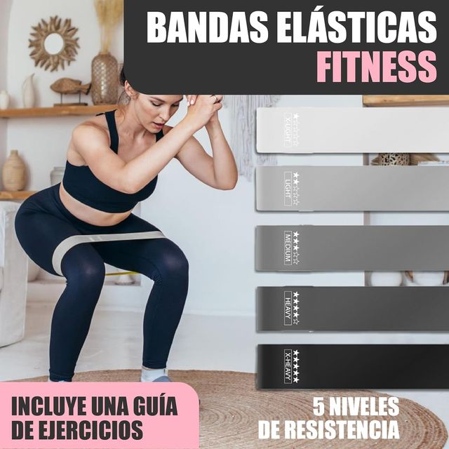 Kit Pilates: Bandas, Aro y Pelota 7 en 1