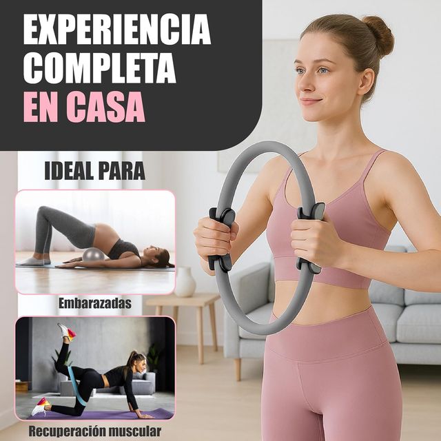 Kit Pilates: Bandas, Aro y Pelota 7 en 1