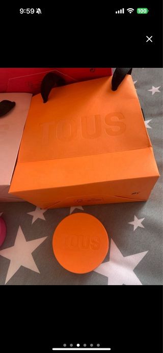 Bolsas y cajitas Tous