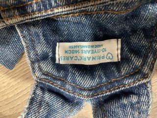 Vestido Peto Vaquero Azul