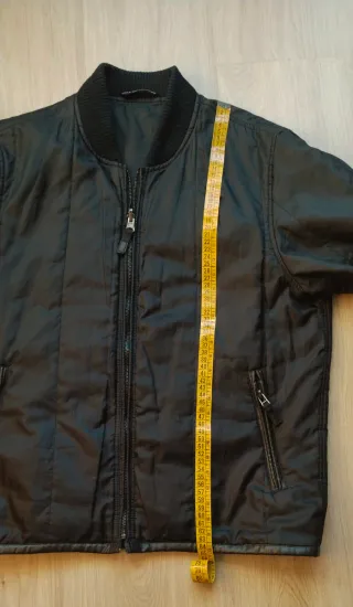 Cazadora Zara Man Negra Talla L/XL