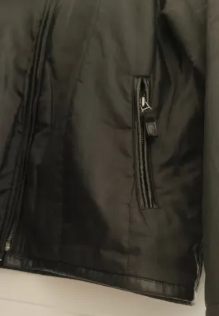 Cazadora Zara Man Negra Talla L/XL