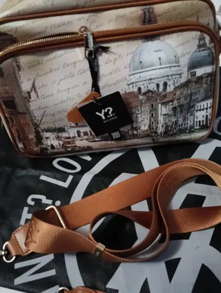 Borsa Y Not? nuova con sacca e cartellino
