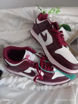 Nike SB Dunk Bordeaux Bianco