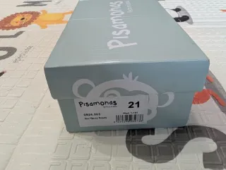 Zapatillas casa bebé Pisamonas robots. Talla 21.