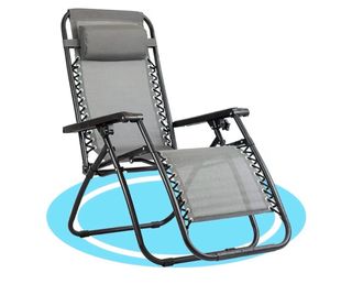 Tumbona Plegable Reposacabezas Reposabrazos