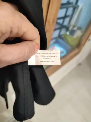 Camisa joya negra elegantísima