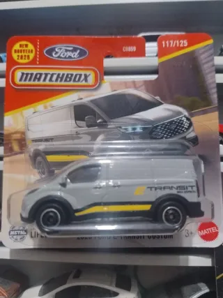 Matchbox Ford E-Transit Custom 2025