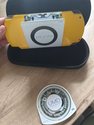 Sony PSP Negra con funda