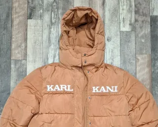 Karl Kani Giubbino Bomber Arancione Taglia S