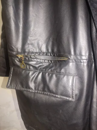 Chaleco reversible piel/terciopelo mujer