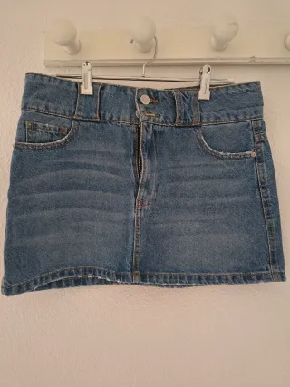 Falda vaquera Stradivarius Talla 36