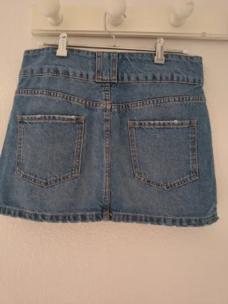 Falda vaquera Stradivarius Talla 36