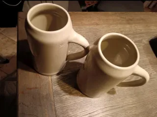 Boccali birra ceramica Löwenbräu