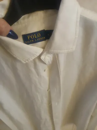 Camicia uomo Ralph Lauren bianca