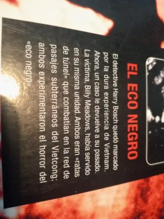 "El eco negro"-Michael Connelly=3€+regalito