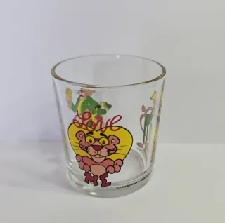 Bicchiere Nutella Ferrero La Pantera Rosa 1994