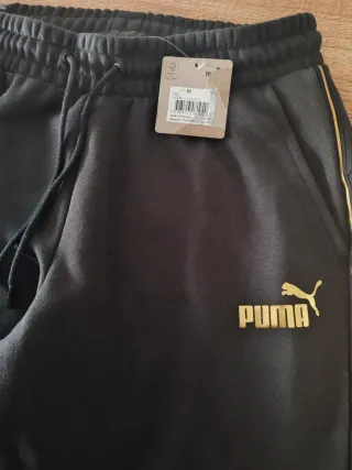 Pantalón jogger Nuevo Puma Negro Talla M Hombre