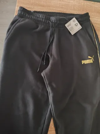 Pantalón jogger Nuevo Puma Negro Talla M Hombre