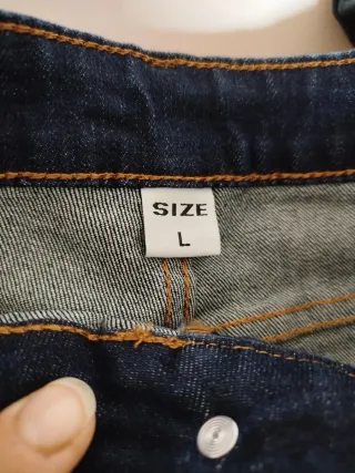 Jeans donna con strass