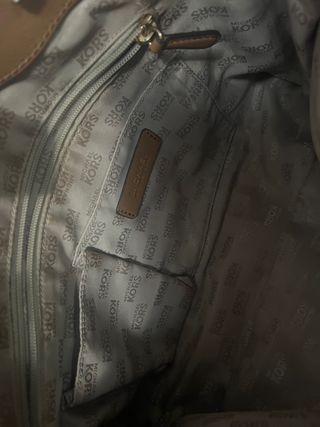 Bolso Michael Kors Marrón y Dorado
