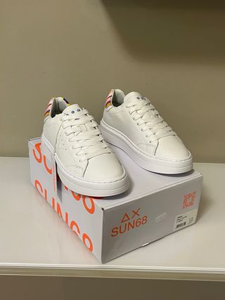 Scarpe Sun68 bianche donna tg 37
