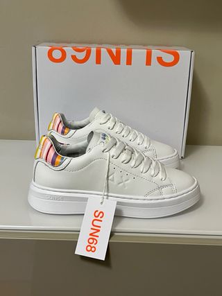 Scarpe Sun68 bianche donna tg 37
