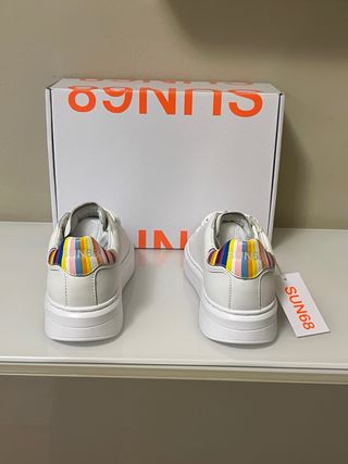 Scarpe Sun68 bianche donna tg 37