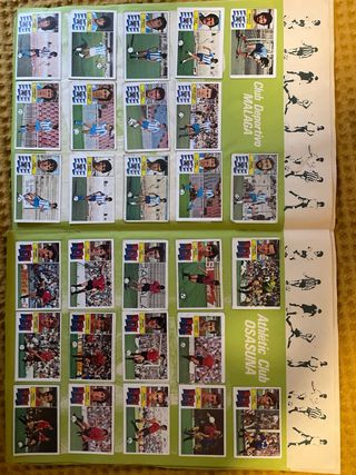 Álbum Liga 82/83 1ª División Cromos