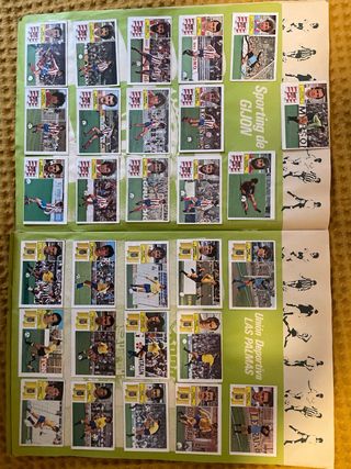 Álbum Liga 82/83 1ª División Cromos