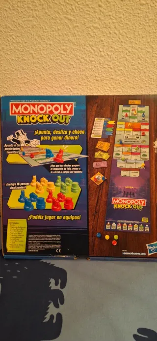 Monopoly Knock Out Juego de Mesa