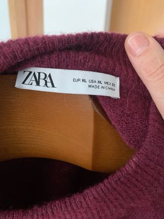 Jersey viral Zara rosado Talla XL