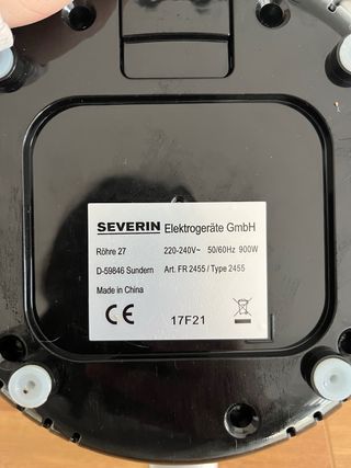 Freidora de aire Severin