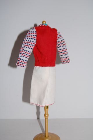 Barbie Mattel Superstar Get ups'n go #9739 1977