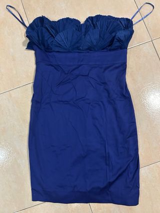 Vestido fiesta Ted Baker London azul.