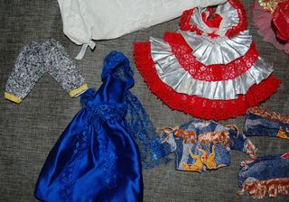 Barbie Mattel lotto abiti dress vintage clone