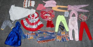 Barbie Mattel lotto abiti dress vintage clone