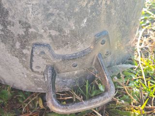 Olla de aluminio 40cm con asas