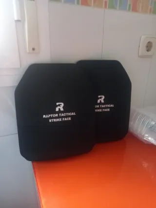 2 Placas Balísticas Nivel 3A Raptor