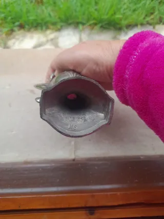 Pareja copas plata antiguas