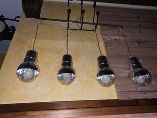 Lámpara de diseño colgante bombilla