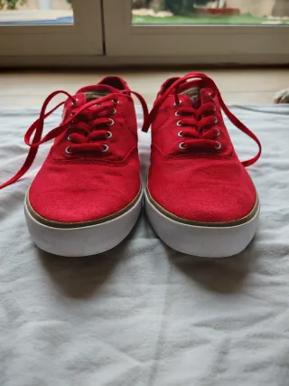 Zapatillas DC Shoes Rojas Talla 47 Hombre
