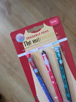 Conjunto de 3 canetas The Nutcracker Legami