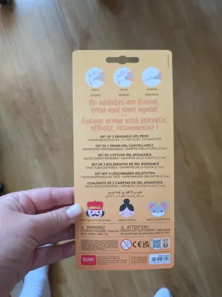 Conjunto de 3 canetas The Nutcracker Legami