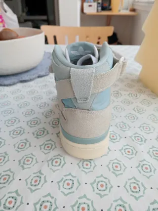 Adidas Forum 84 High Gris y Azul